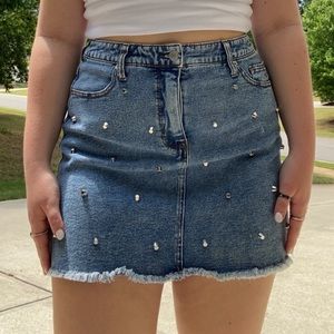 Radical Denim Skirt